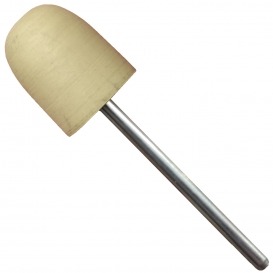 Frez silikonowy twardy do polerowania akrylu żółty v5