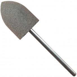 Frez silikonowy twardy do polerowania akrylu szary v6