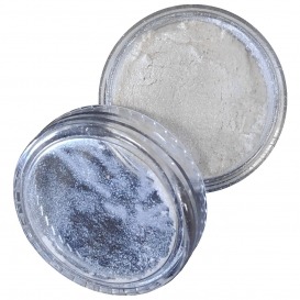 Masa perłowa zielona pyłek do zdobienia paznokci White Pearl