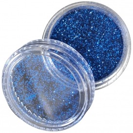 Pyłek duo brokat do zdobienia paznokci Ocena Blue