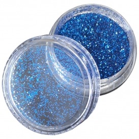 Pyłek duo brokat do zdobienia paznokci Ocena Blue