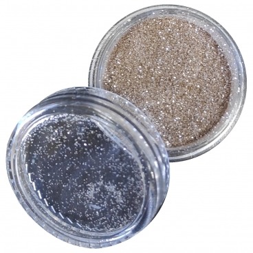 Pyłek duo brokat do zdobienia paznokci Champagne