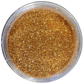Pyłek duo brokat do zdobienia paznokci Mighty Gold