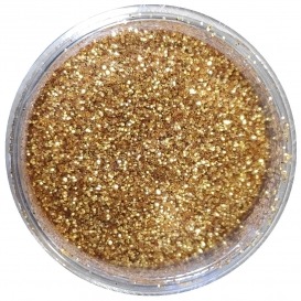 Pyłek duo brokat do zdobienia paznokci Bright Gold