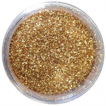 Pyłek duo brokat do zdobienia paznokci Bright Gold