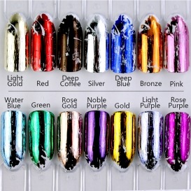 Folia transferowa do zdobień miedziany brąz