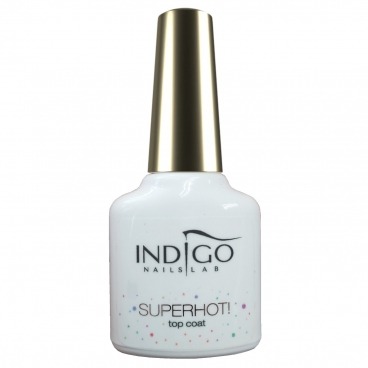 Indigo Superhot! top coat 7ml do zdobień