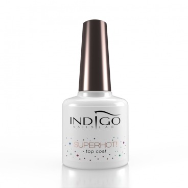 Indigo Superhot! top coat 7ml do zdobień