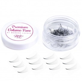 Ekskluzywne rzęsy wachlarzyki 5D objętościowe 0,07mm 130 sztuk