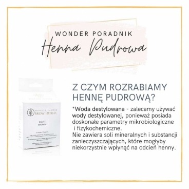 Brow Henna pudrowa w proszku graphite 3 saszetki