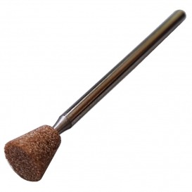 Frez porcelitowy kamienny stożek 7mm brązowy