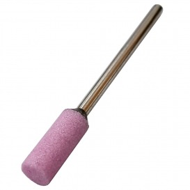 Frez porcelitowy kamienny walec 5mm różowy