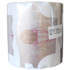 Indigo szablony EXTREME formy do przedłużania paznokci 200 szt.