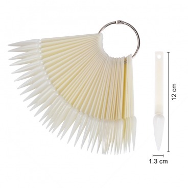 Wzornik wachlarz prezenter 40 kolorów szpic