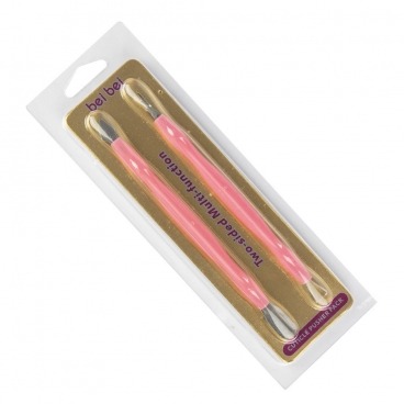 2 szt. radełko kopytko dłutko skrobak nożyk do usuwania skórek