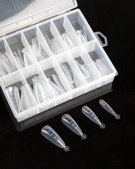 Nails Company szablony dual form Almond 120 szt.