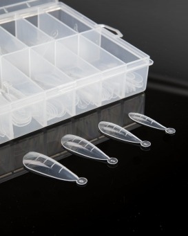 Nails Company szablony dual form Almond 120 szt.