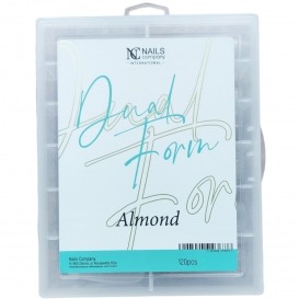 Nails Company szablony dual form Almond 120 szt.