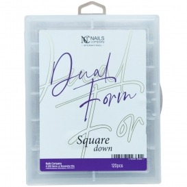 Nails Company szablony dual form Square 120 szt.