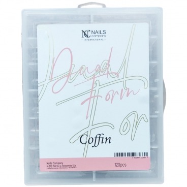 Nails Company szablony dual form Coffin 120 szt.