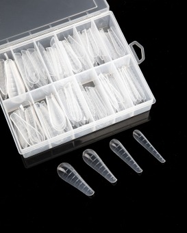 Nails Company szablony dual form Coffin 120 szt.