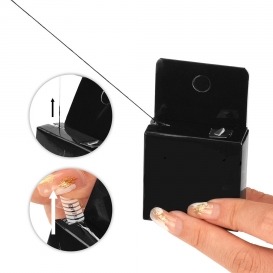 Nitka nić barwiąca do geometrii brwi 10m czarna