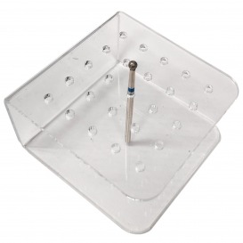 Stojak na 25 szt. frezów + frez diamentowy gratis