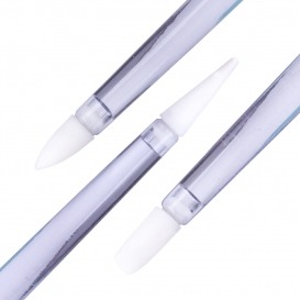 Pędzelki silikonowe 3 szt. do nakładania ozdób