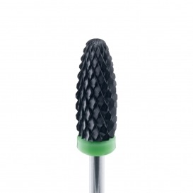 Frez ceramiczny stożek czarny GREEN ostry