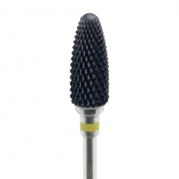 Frez ceramiczny stożek czarny YELLOW XF delikatny metal