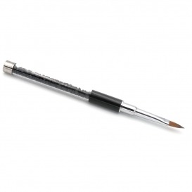 Pędzel pędzelek do akrylu z kryształkami rozm. 2