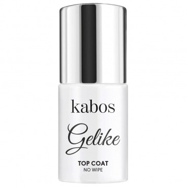 Kabos GeLike top coat no wipe 8ml top bez przemywania