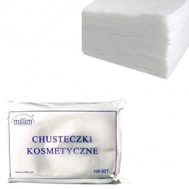 Chusteczki kosmetyczne miękkie do twarzy 20x13cm (100szt.)
