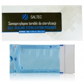 Saltec torebki do sterylizacji 57x100mm 200 szt.