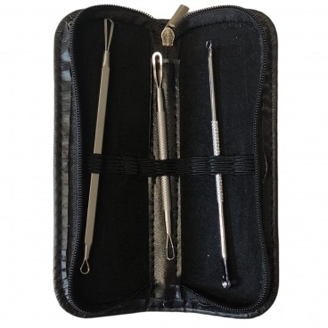 Lelani łyżeczka unny do usuwania wągrów zestaw 3 szt.