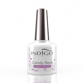 Indigo Pingo Pongo Candy Base baza hybrydowa z drobinkami 7ml