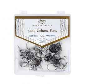 Wonder Lashes Easy Volume Fans gotowe wachlarzyki 10D 0,07