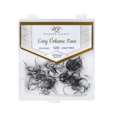 Wonder Lashes Easy Volume Fans gotowe wachlarzyki 10D 0,07