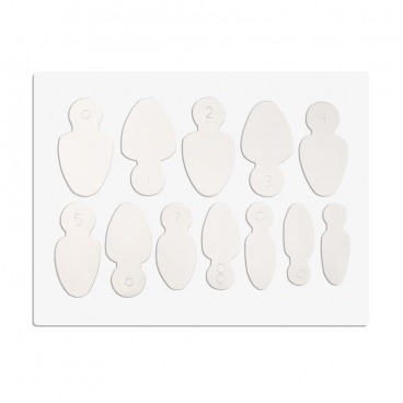 Formy silikonowe do frencha dual form combo OVAL SHORT