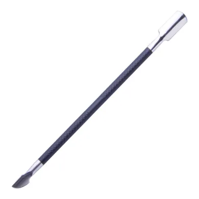 Radełko kopytko dwustronne metalowe pusher BLACK