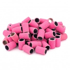 Aba Group nakładki kapturki ścierne na frezy 120 - 100 szt. różowe Aba Group nakładki kapturki ścierne na frezy 120 - 100 szt. różowe