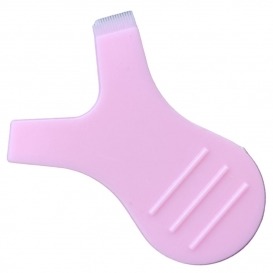 Aplikator grzebyk do laminacji liftingu rzęs różowy