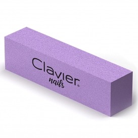 Clavier blok polerski fioletowy do paznokci manicure