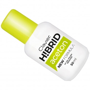 Clavier aceton do usuwanie tipsów hybryd żeli 50 ml H! Hibrid Clavier aceton do usuwanie tipsów hybryd żeli 50 ml H! Hibrid