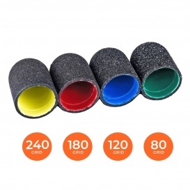 Clavier papturek ścierny do pedicure 13mm gradacja 80 - 10 szt. podocaps Clavier papturek ścierny do pedicure 13mm gradacja 80 - 10 szt. podocaps