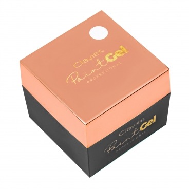 Clavier żel do zdobień 3D biały paint gel 5g ornamenty