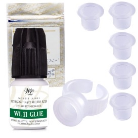 Wonder Lashes klej do rzęs WL11 3ml pierścionek wkłady Wonder Lashes klej do rzęs WL11 3ml pierścionek wkłady