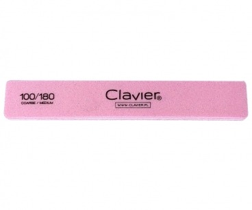 Clavier polerka na piance 100/180 prostokątna buffer różowa