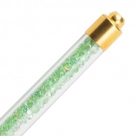 Pędzelek do zdobień 11mm cyrkonie Illusion składany