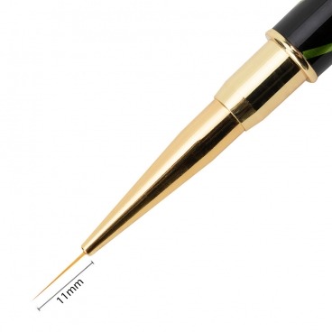 Pędzelek do zdobień 11mm cyrkonie Illusion składany